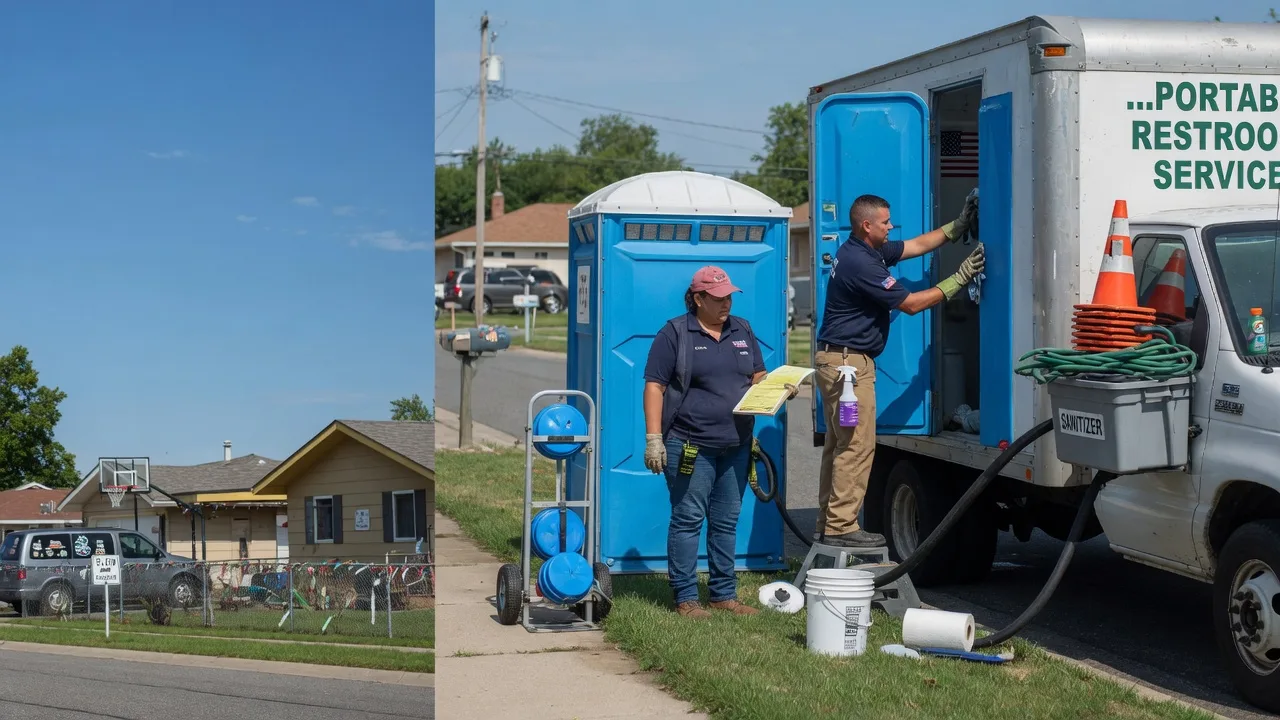 Portable Toilet Rental in Henderson, IL near me